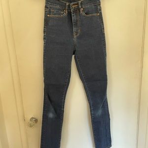BDG denim jeans. Size 25. Long skinny high rise.